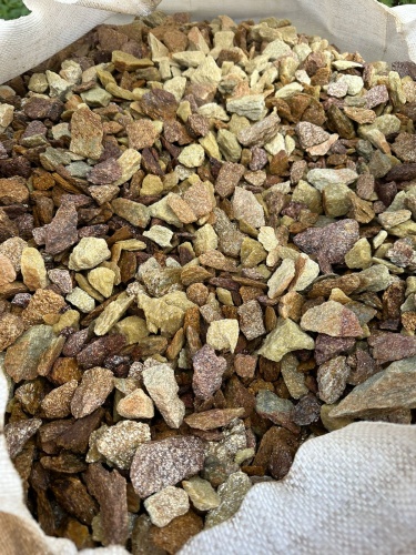 Златолит персиковый декоративная каменная крошка купить в Старой Купавне