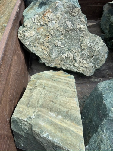 Ландшафтные глыбы зелёные 200-500 килограмм купить в Старой Купавне