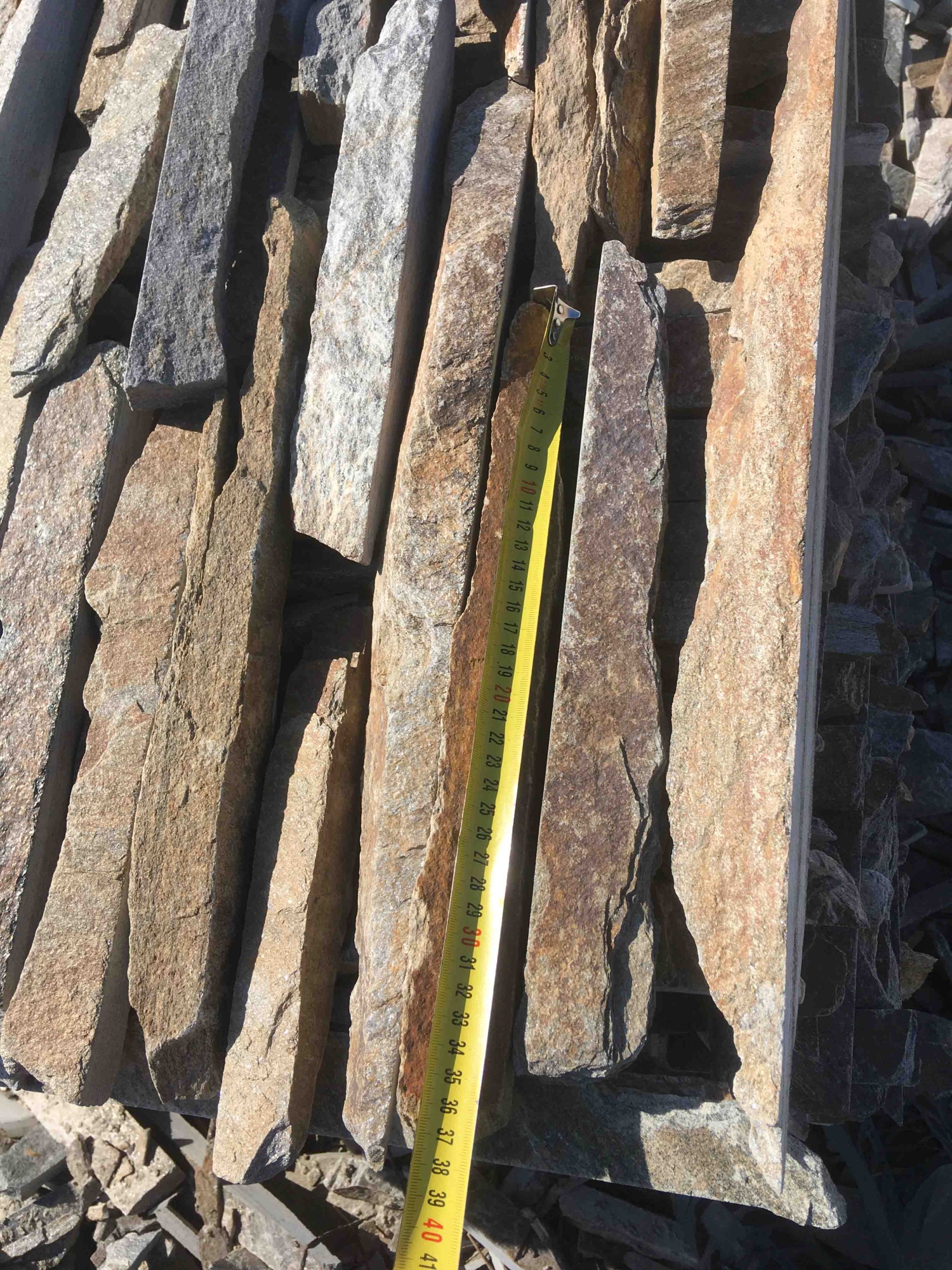 Горбушка златолит мультиколор для облицовки купить в Старой Купавне