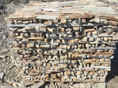 Горбушка златолит золотистый для облицовки купить в Старой Купавне