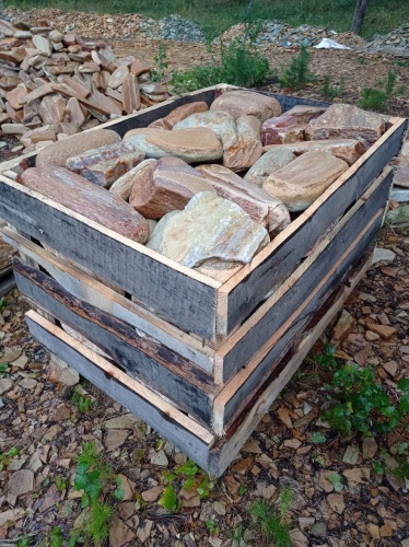 Златолит жёлтый, жёлто-зелёный глыбки и валуны для ланшафтного дизайна купить в Старой Купавне