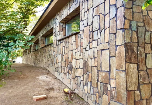 Плитняк кора дерева для цоколя, отмостки купить в Старой Купавне