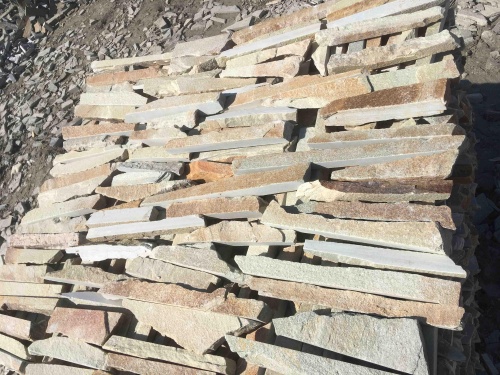 Горбушка златолит золотистый для облицовки купить в Старой Купавне