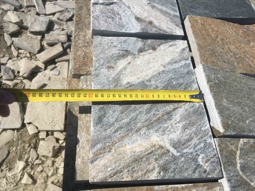 Плитка пилёная златолит Уральский для фасада купить в Старой Купавне