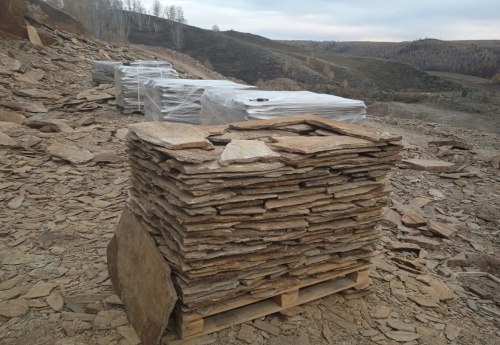 Плитняк кора дерева для цоколя, отмостки купить в Старой Купавне