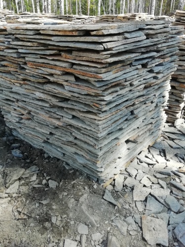 Плитняк златолит Уральский для цоколя, отмостки купить в Старой Купавне