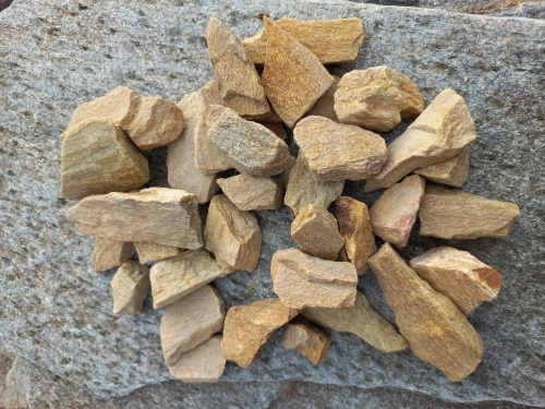 Златолит жёлтый декоративная каменная крошка купить в Старой Купавне